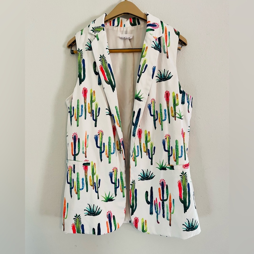 Colorful Cactus Vest!